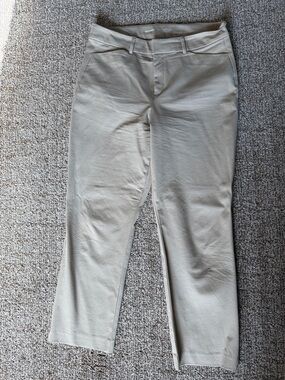 Old Navy Pixie Straight High-Rise Pants - Khaki